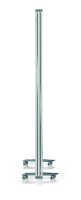magnetoplan Trennwand 1112003, blau 361,0 x 180,0 cm mit Rollen, 1 St.