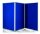 magnetoplan Trennwand 1112003, blau 361,0 x 180,0 cm mit Rollen, 1 St.