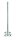 magnetoplan Trennwand 1112003, blau 361,0 x 180,0 cm mit Rollen, 1 St.