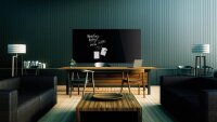 magnetoplan Glas-Magnettafel 240,0 x 120,0 cm tief-schwarz
