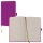 Lediberg Notizbuch Tucson ca. DIN A6 kariert, lila Hardcover 192 Seiten, 1 St.