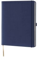 Lediberg Notizbuch Tucson ca. DIN A4 kariert, mittelblau Hardcover 240 Seiten, 1 St.