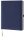 Lediberg Notizbuch Tucson ca. DIN A4 kariert, mittelblau Hardcover 240 Seiten, 1 St.