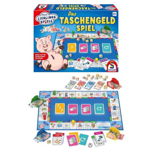 Schmidt Das Taschengeld-Spiel Brettspiel, 1 St.