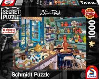 Schmidt Secret Puzzle Künstler-Atelier Puzzle, 1000...