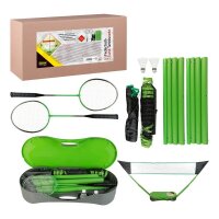 Idena Badminton-Set 2in1 grün, schwarz  ( 8068 )