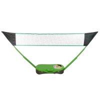 Idena Badminton-Set 2in1 grün, schwarz
