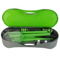 Idena Badminton-Set 2in1 grün, schwarz