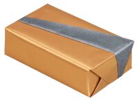 JUNG SCHÖNER VERPACKEN Geschenkpapier Vollton Uni gold, 20,0 m