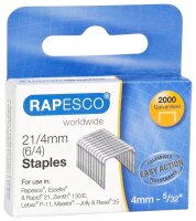 RAPESCO® Heftklammern 21/4, 2.000 St.