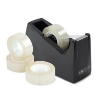 RAPESCO® Klebefilm transparent 19,0 mm x 33,0 m 10...