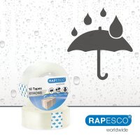 RAPESCO® Klebefilm transparent 19,0 mm x 33,0 m 10 Rollen
