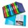 RAPESCO® Ringbuch 4-Ringe grün, rot, schwarz, dunkelblau, hellblau 3,5 cm DIN A4, 10 St.