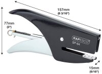 RAPESCO® Heftzange SP-64 schwarz, 1 St.