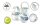 RAPESCO® Klebefilm transparent 25,5 mm x 66,0 m 8 Rollen