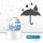 RAPESCO® Klebefilm transparent 25,5 mm x 66,0 m 8 Rollen