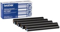 brother PC-74RF schwarz Thermo-Druckfolien, 4 Rollen
