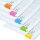 RAPESCO® Foldbackklammern farbsortiert 41,0 mm, 10 St.
