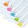 RAPESCO® Foldbackklammern farbsortiert 32,0 mm, 10 St.