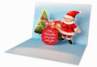 LUMA Weihnachtskarte Frohe Weihnachten LU POPUP 01 bunt,...