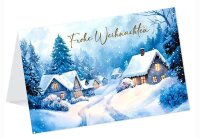 LUMA Weihnachtskarte Frohe Weihnachten LU POPUP 01 bunt, 1 St.