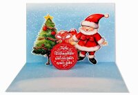 LUMA Weihnachtskarte Frohe Weihnachten LU POPUP 01 bunt, 1 St.