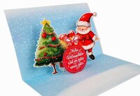 LUMA Weihnachtskarte Frohe Weihnachten LU POPUP 01 bunt, 1 St.
