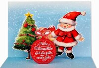 LUMA Weihnachtskarte Frohe Weihnachten LU POPUP 01 bunt, 1 St.