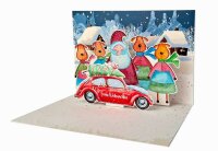 LUMA Weihnachtskarte Frohe Weihnachten LU POPUP 05 bunt,...
