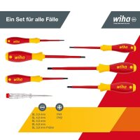 Wiha Schraubendreher-Set SoftFinish® electric SL/PH 00834 7-tlg.
