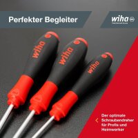 Wiha Schraubendreher-Set SoftFinish® SL/PZ 07153 6-tlg.