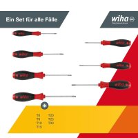Wiha Schraubendreher-Set SoftFinish®TORX 01299 7-tlg.