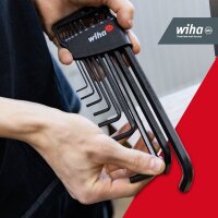 Wiha Sechskantschlüssel-Satz Classic 03992 9-tlg.