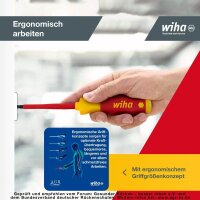Wiha Schraubendreher-Set SoftFinish® electric SL/PZ 25477 6-tlg.