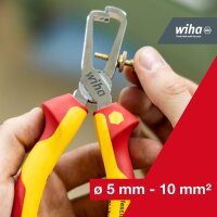 Wiha Abisolierzange 27437, Länge: 23,7 cm, 1 St.