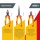 Wiha Zangen-Set Professional electric 26852, Länge: 35,3 cm, 3-tlg., 1 Set