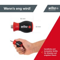 Wiha Schraubendreher-Set Stubby PH/SL 33738 7-tlg.
