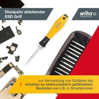 Wiha Schraubendreher-Set SoftFinish® SYSTEM 4 ESD 31499 12-teilig