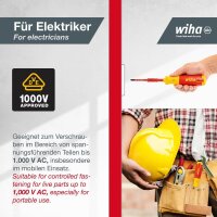 Wiha Schraubendreher-Set LiftUp elecric SL/PH/PZ/Plus/Minus 38613 7-tlg.
