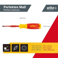 Wiha Schraubendreher-Set LiftUp elecric SL/PH/PZ/Plus/Minus 38613 7-tlg.