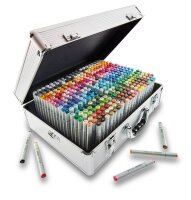 COPIC® Sketch Layoutmarker-Set farbsortiert 1,0 + 6,0 mm, 358 St.