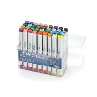 COPIC® Classic Layoutmarker-Set farbsortiert 1,0 + 6,0 mm, 36 St.