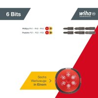 Wiha Schraubendreher-Set PH/PZ 33741 7-tlg.
