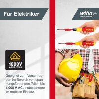 Wiha Drehmoment-Schraubendreher TorqueVario®-S electric gemischt 40674 14-tlg.
