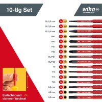 Wiha Schraubendreher-Set slimVario® electric gemischt...