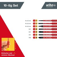 Wiha Schraubendreher-Set slimVario® electric PH/PZ/SL...
