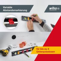 Wiha Wasserwaage Elektriker 42074, Aluminium 40 cm
