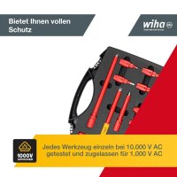 Wiha Steckschlüssel-Satz 3/8" 43023 21-tlg.