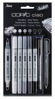 COPIC® ciao 5+1 Kalte Grautöne Layoutmarker-Set...