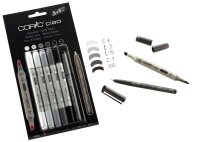 COPIC® ciao 5+1 Kalte Grautöne Layoutmarker-Set...